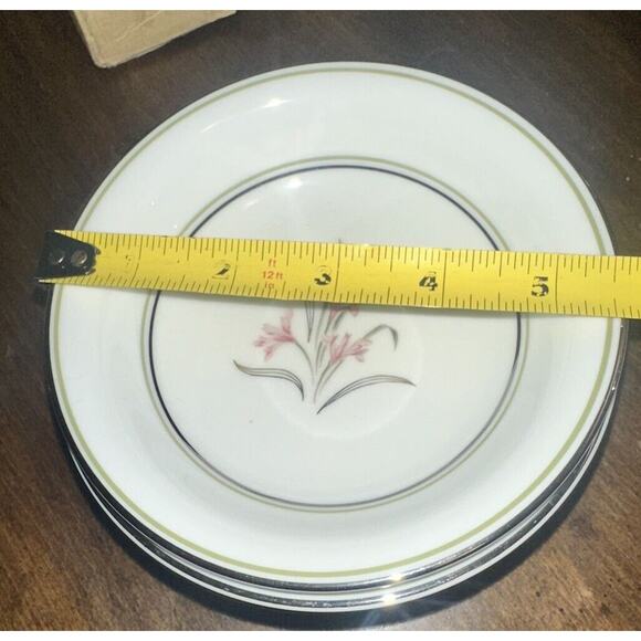 Set of 8 Vintage Noritake China Kent Pattern #5422 5.5” Fruit or Dessert Bowls - Picture 8 of 8